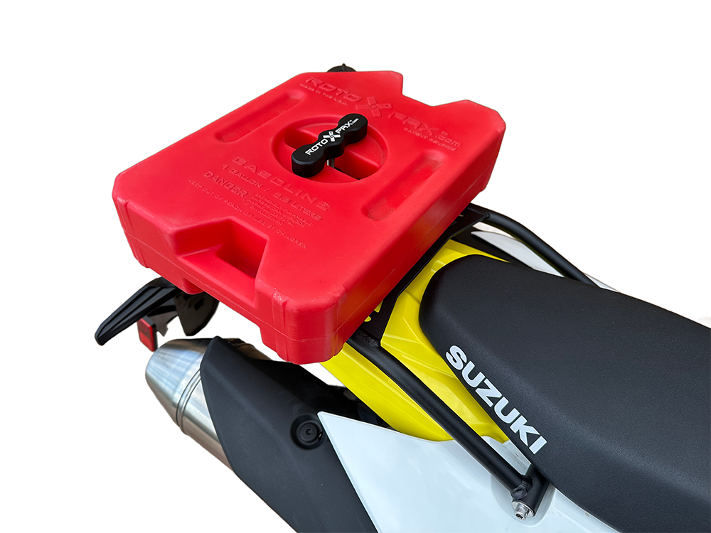 DRZ4S/SM rear luggage rack rotopax