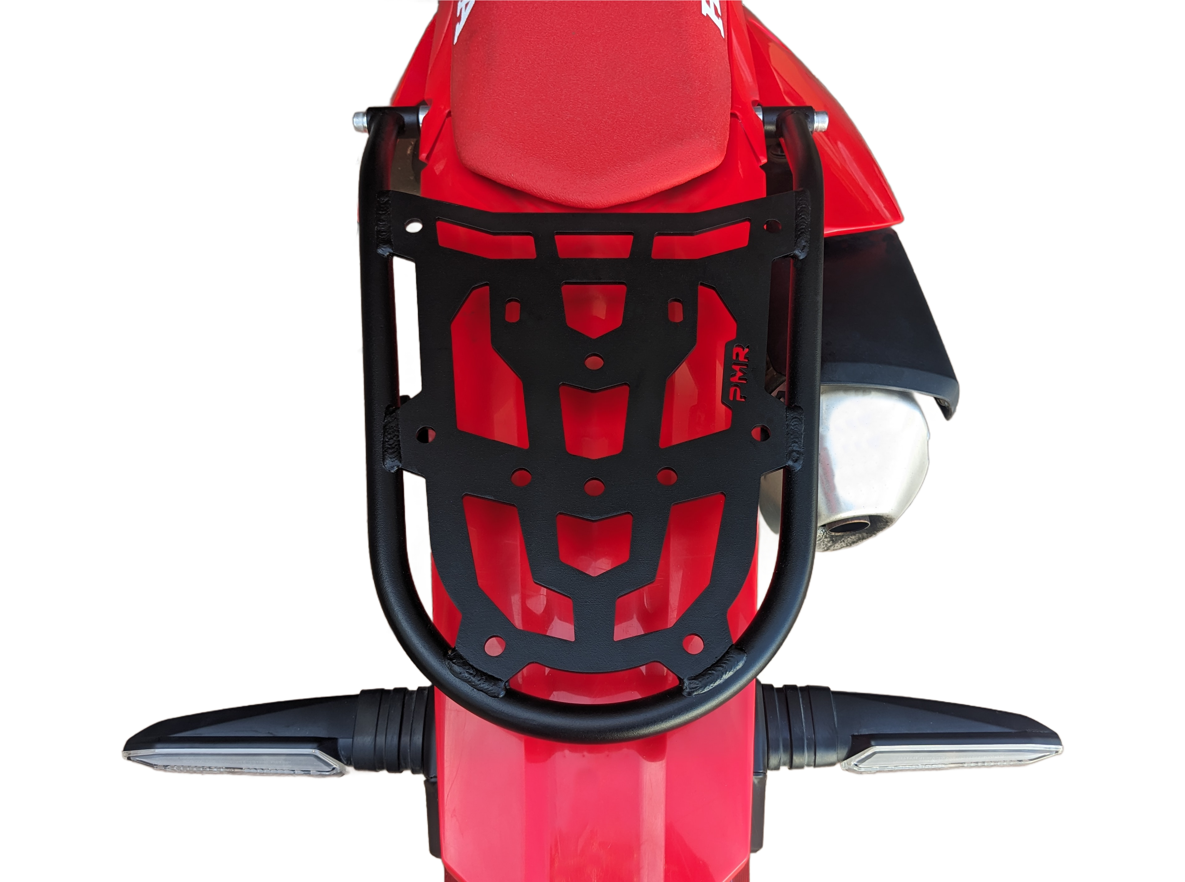 crf450l rear luggage rack top view