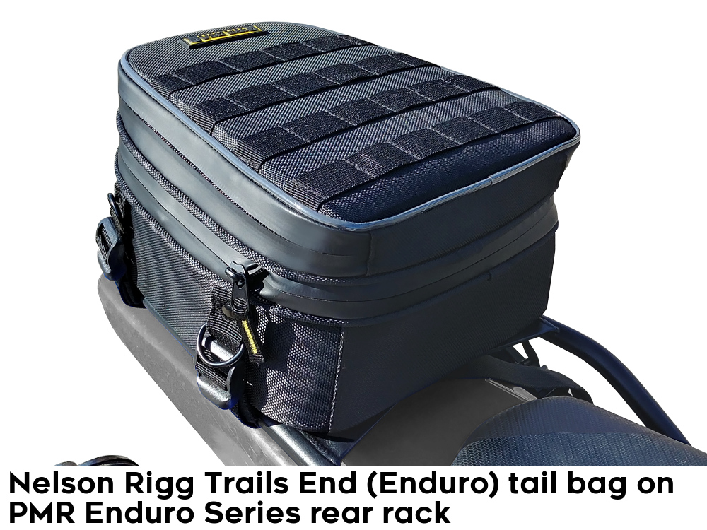 xt250 rear luggage rack tail bag